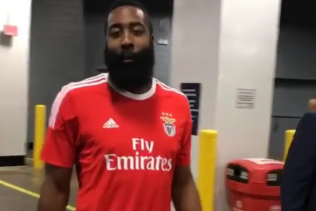 Uma das maiores estrelas da NBA apareceu equipado à Benfica