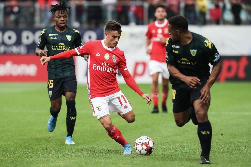 Benfica vence em Tondela e está na liderança da I Liga [vídeo]