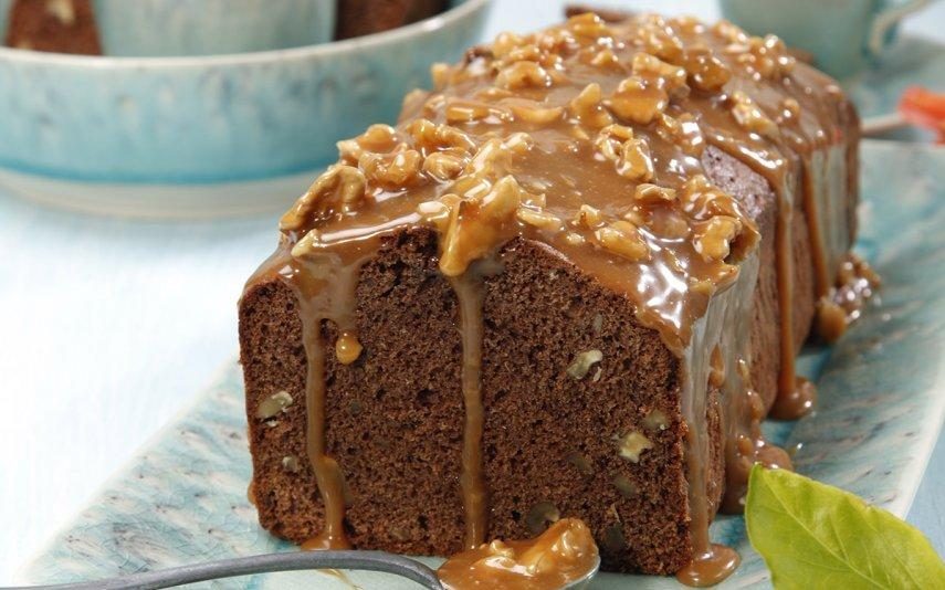 Bolo de chocolate e caramelo Para dias especiais