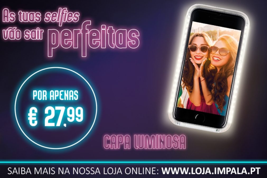 Ilumina as tuas selfies!