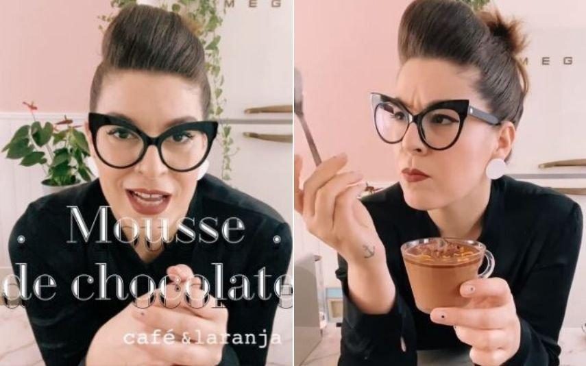 mousse de chocolate A receita prática de Filipa Gomes que inclui laranja e café de cápsula!