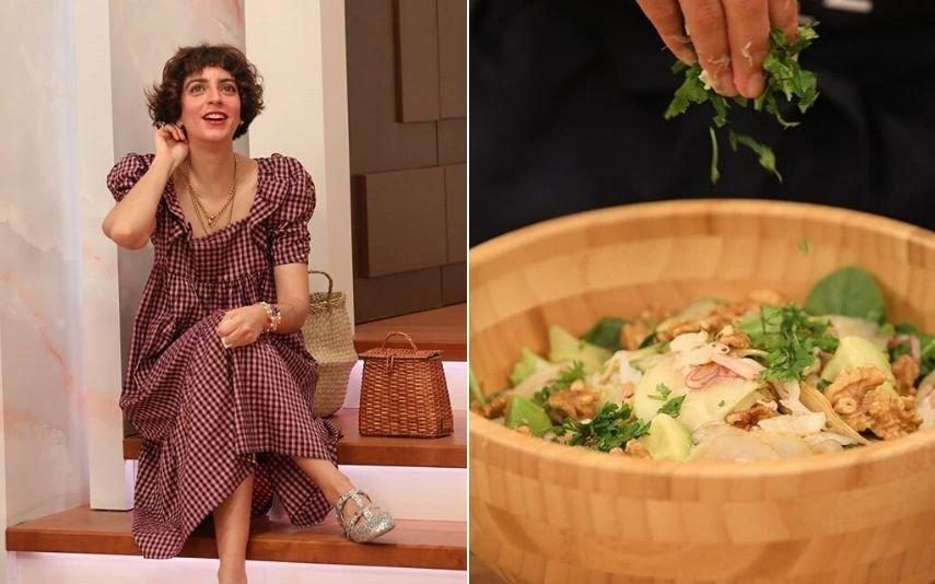 Salada Fria de Bacalhau A receita de Joana Barrios que é perfeita para os dias de calor