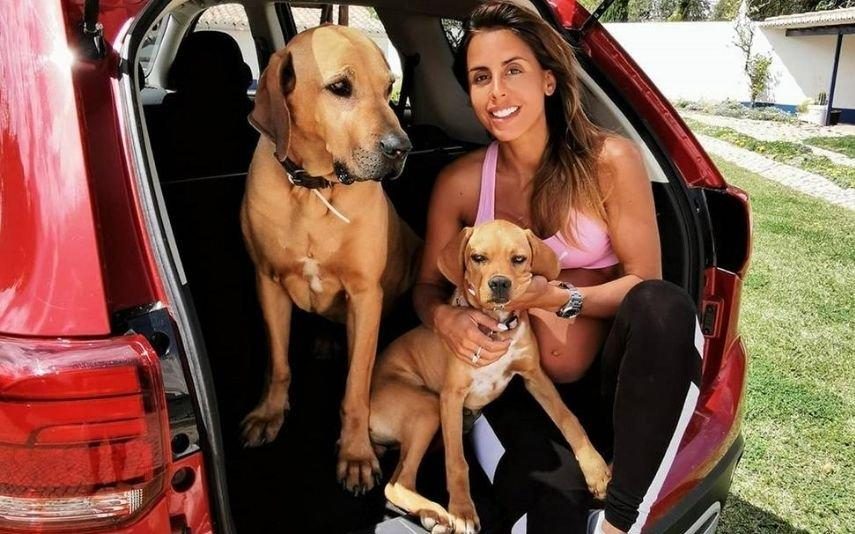 Carolina Patrocínio devastada com a morte do cão que fazia parte da família há 11 anos