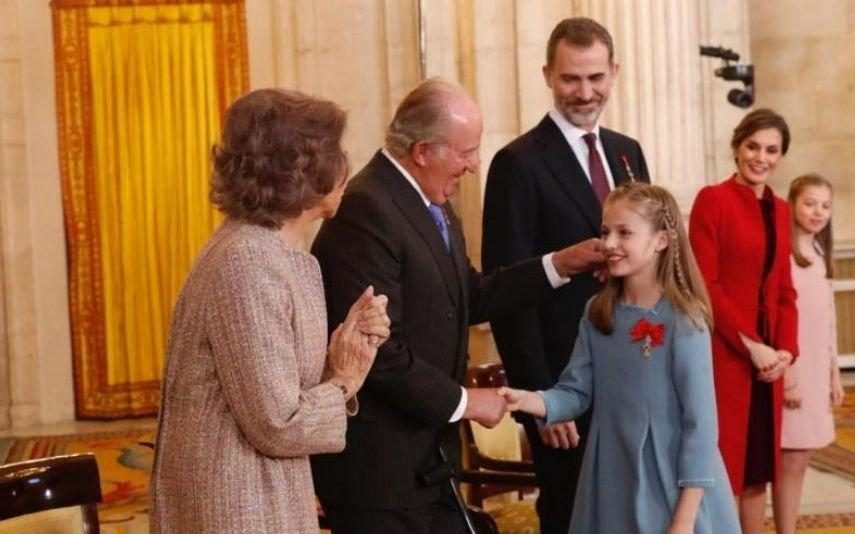 Juan Carlos foi afastado de Leonor e Sofia para as proteger