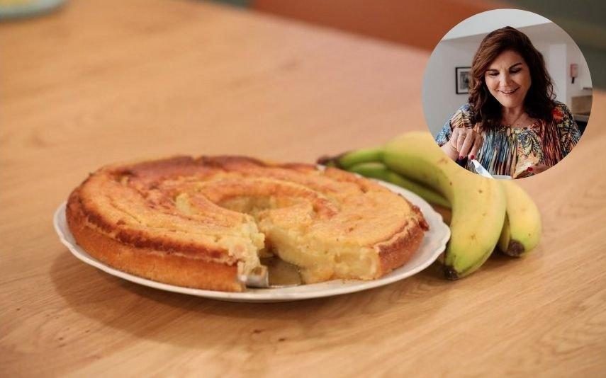 Bolo de banana A receita de Dolores Aveiro que deixou Rúben Pacheco Correia rendido!