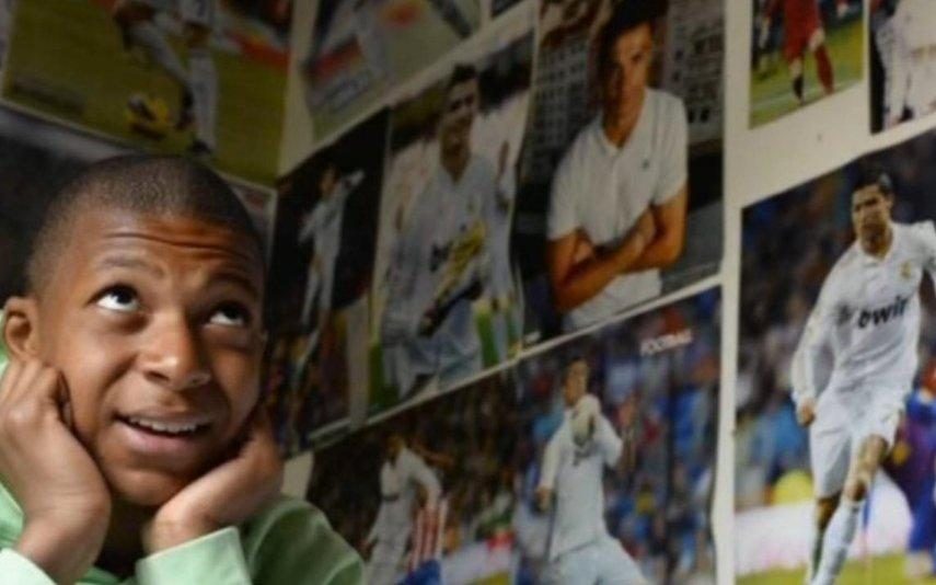 Mbappé Craque francês concretiza sonho de infância e homenageia Cristiano Ronaldo