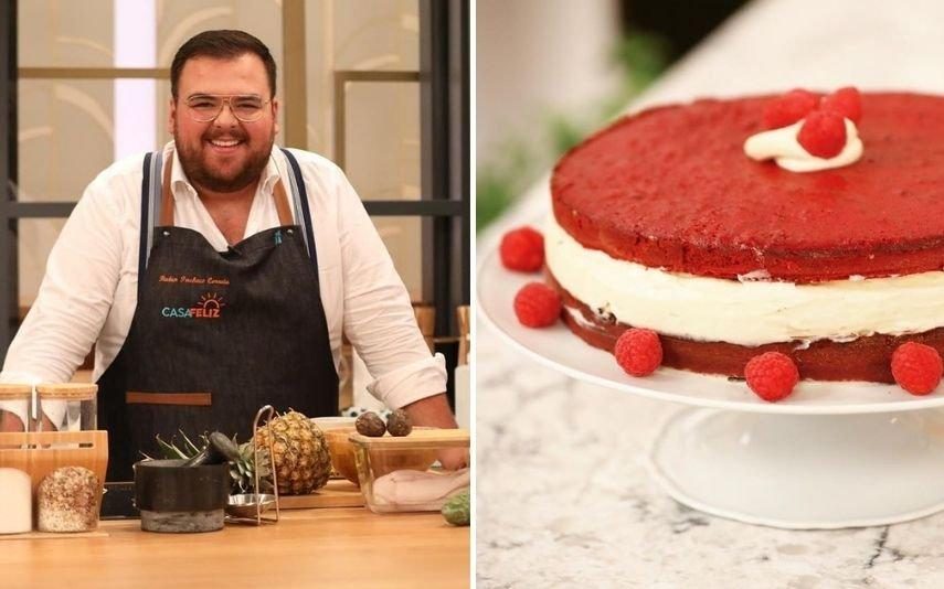 Rúben Pacheco Correia O bolo Red Velvet que o chef fez para o aniversário da SIC e que ninguém esquece