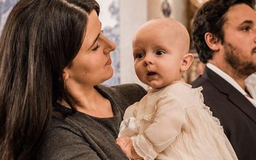 Maria Pitta Paixão batiza filho mais novo