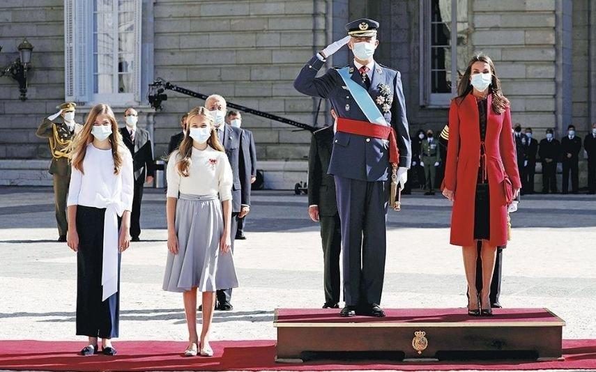 A estreia em saltos altos da Princesa Leonor