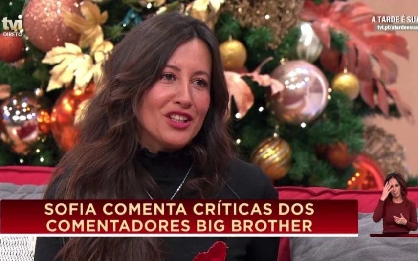 Após sair do Big Brother, Sofia lança farpas a Cristina Ferreira