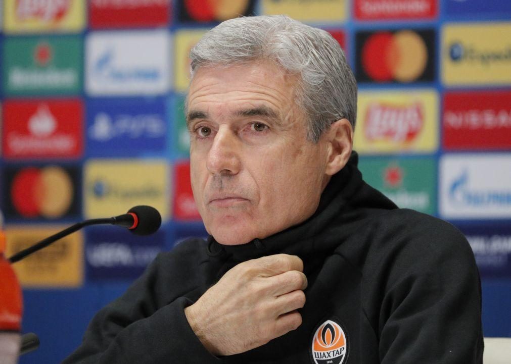 Jogo do Shakhtar Donetsk adiado devido às más condições do relvado