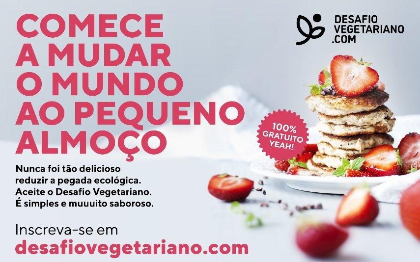 Alimentação vegetariana Desafio Vegetariano convida portugueses a experimentarem uma alimentação de base vegetal durante janeiro