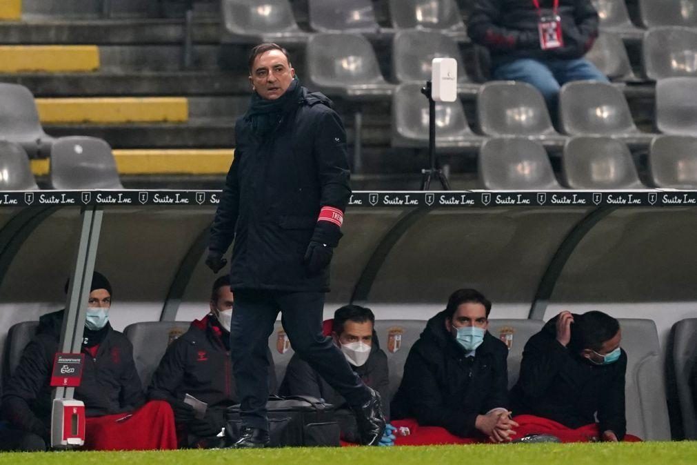 Carlos Carvalhal quer Braga ao «melhor nível» na Taça