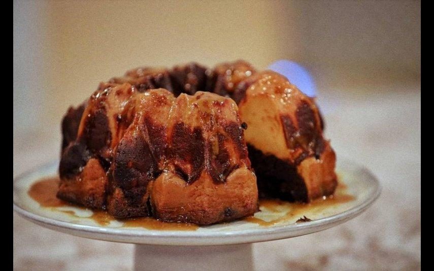 Chocoflan de doce de leite: a receita de Joana Barrios de fazer crescer água na boca