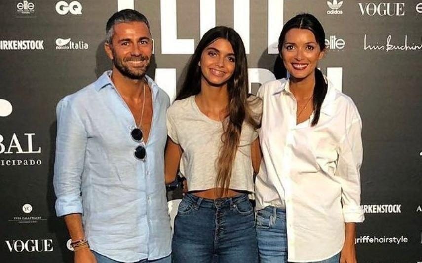 Longe da filha, Maria Cerqueira Gomes apoia-se no ex-companheiro