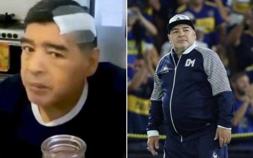 Diego Maradona Imagens inéditas de 