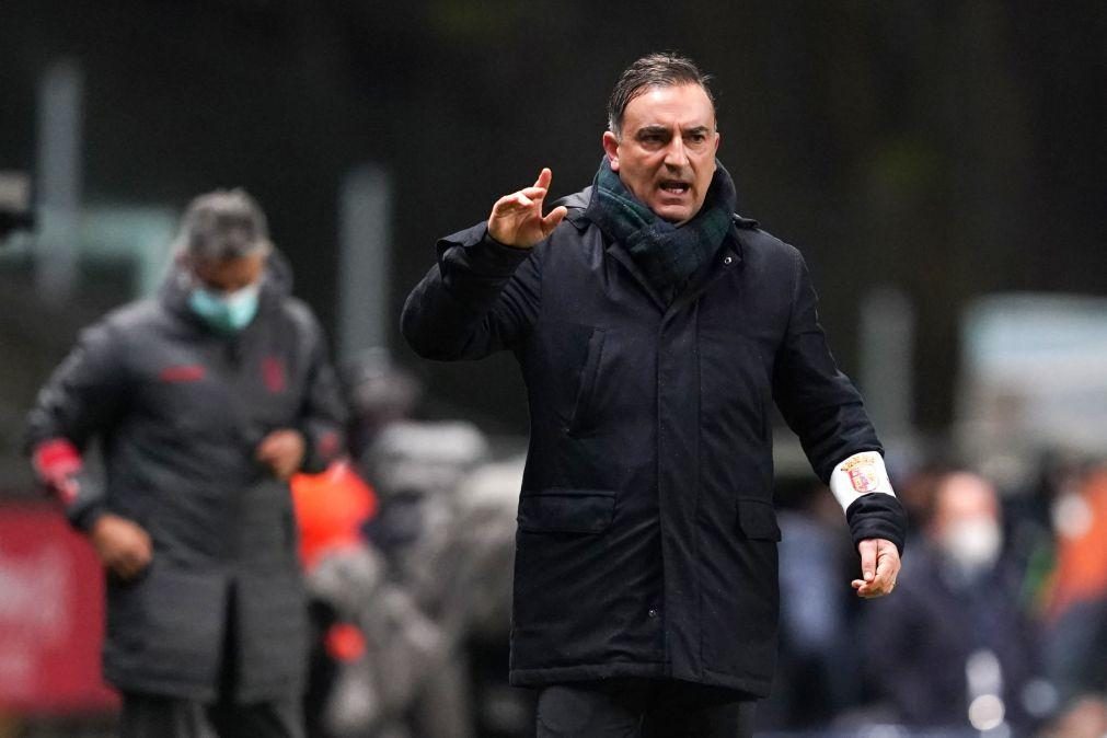 Carlos Carvalhal garante Sporting de Braga 