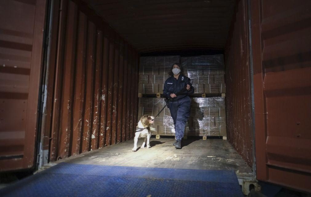 Cerca de 23 toneladas de cocaína apreendidas em portos na Alemanha e Bélgica