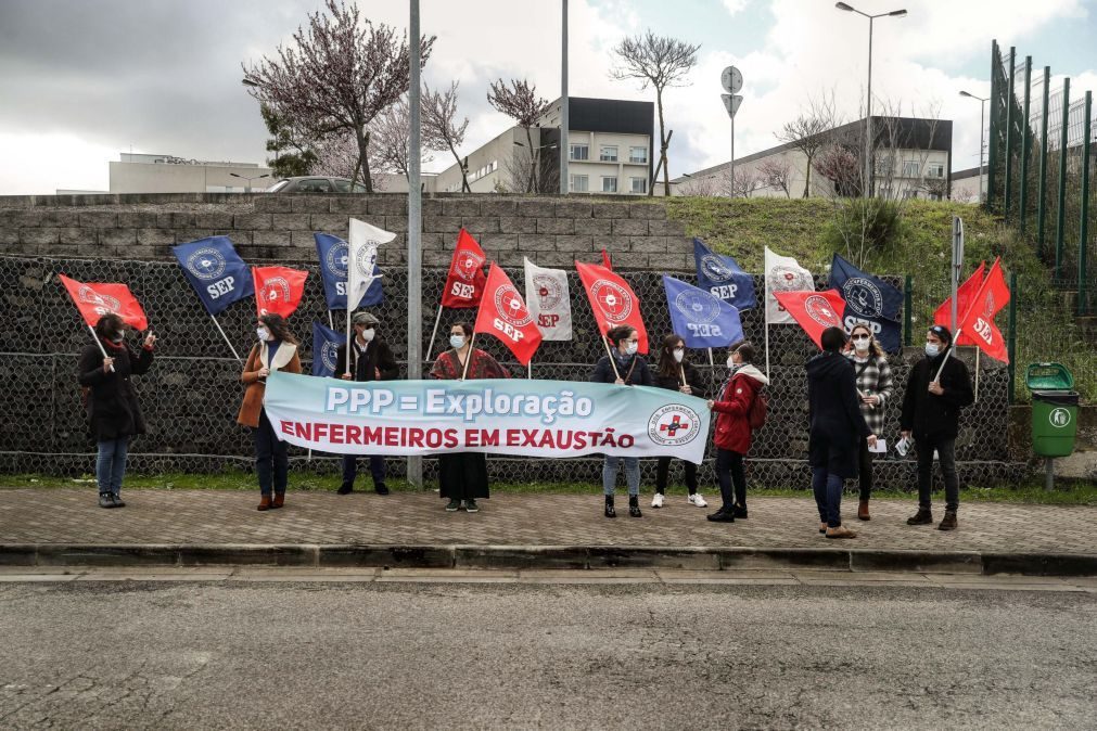 Enfermeiros exigem fim da PPP do Hospital de Loures e carreira única de enfermagem