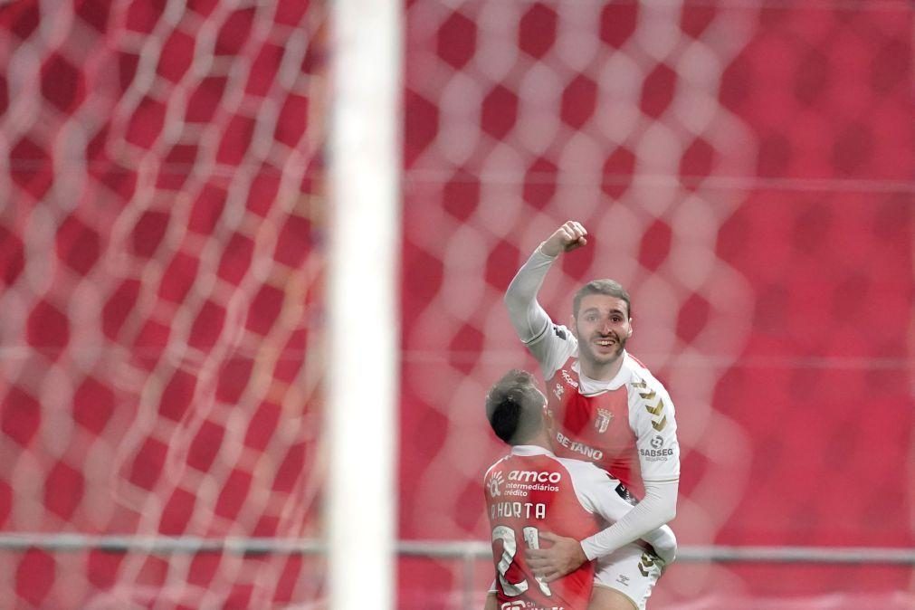 Sporting de Braga vence Vitória de Guimarães e conserva segundo lugar