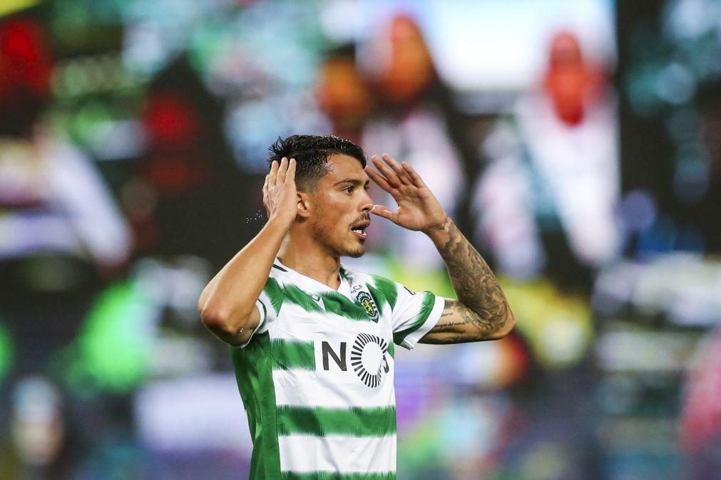 Pedro Porro de regresso aos treinos do Sporting 