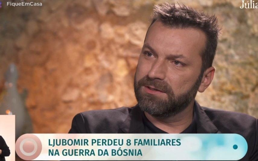 Ljubomir Stanisic recorda infância em Sarajevo: “Fica o cheiro dos mortos”