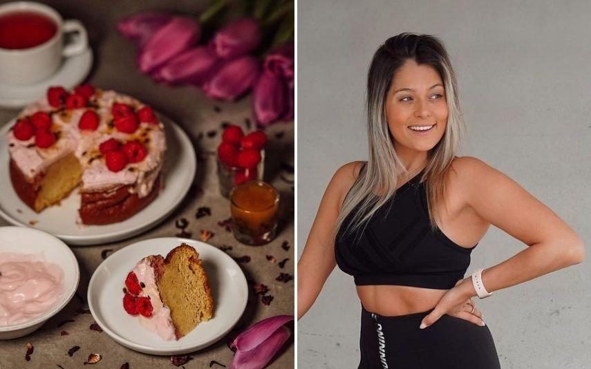 Bolo de Maracujá com Iogurte de Framboesas A receita saudável de Vanessa Alfaro que vai querer devorar!