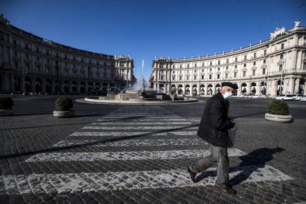 Covid-19: Itália com mais 10.680 casos com regiões a pedir alívio de restrições