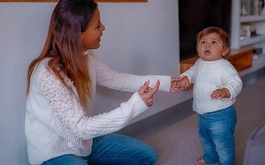 Filho de Carolina Patrocínio fez um ano e teve direito a bolo muito especial