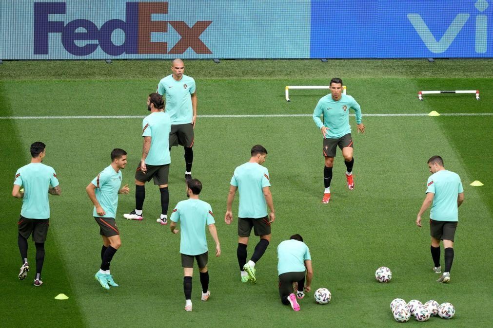 Euro2020: Portugal com resultados negativos à covid-19 antes do jogo com a Alemanha