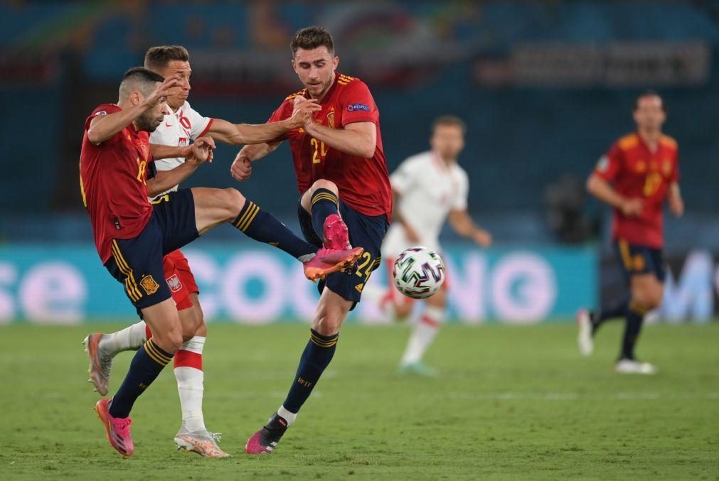 Euro2020: Polónia de Paulo Sousa empata a um golo com a Espanha