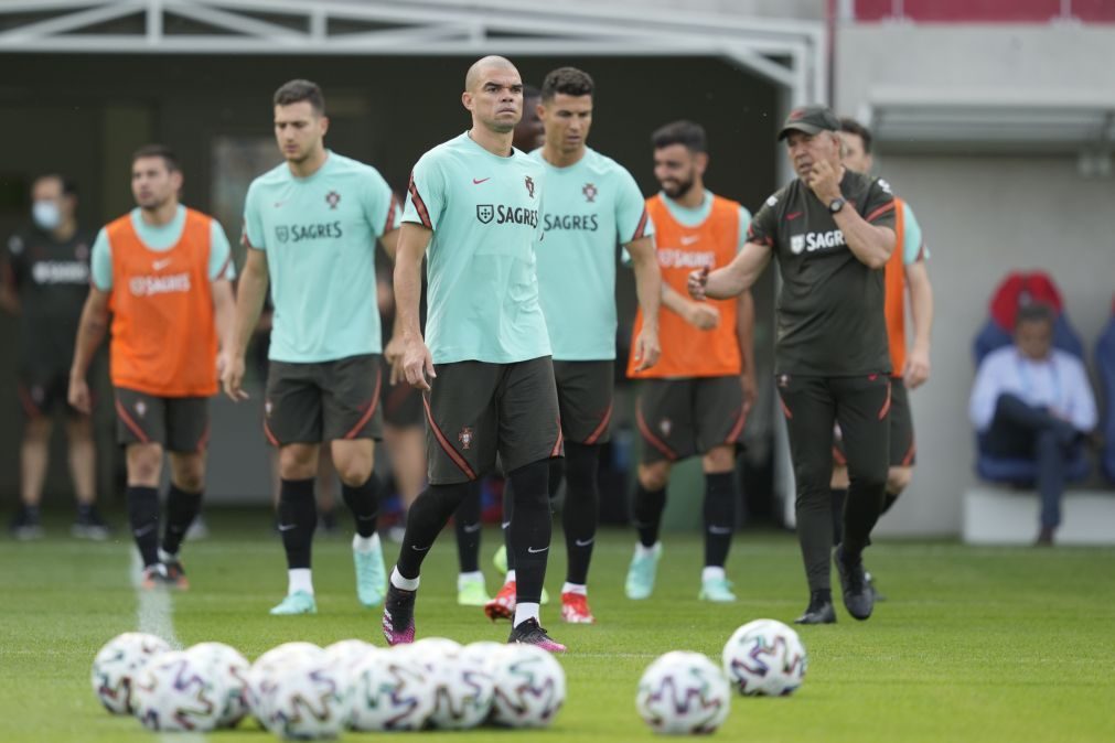 Euro2020: Nuno Mendes foi o único indisponível no derradeiro treino antes da França