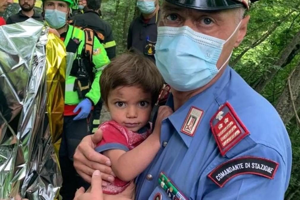 Encontrado com vida menino de dois anos desaparecido há dois dias [vídeo]