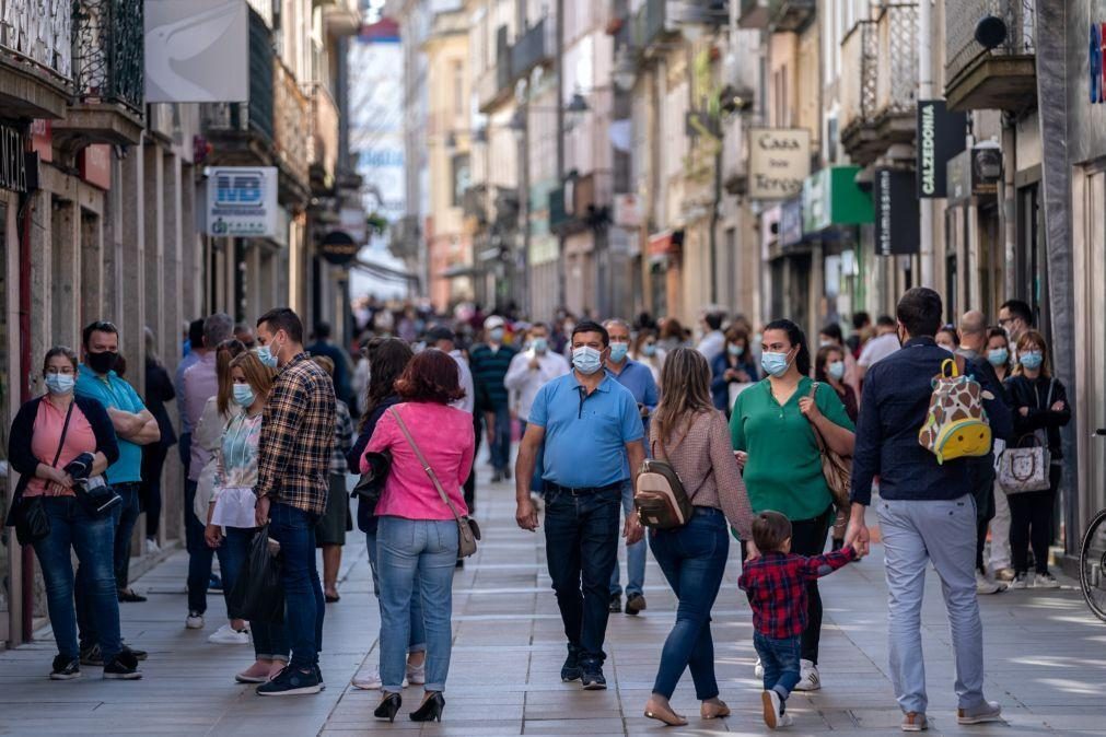 Covid-19: Incidência ultrapassa os 120 casos por 100 mil habitantes em todo o território