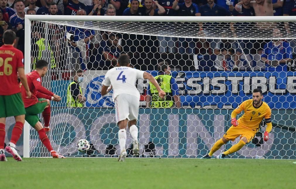 Euro2020: Recorde de penáltis assinalados e falhados com Ronaldo em destaque