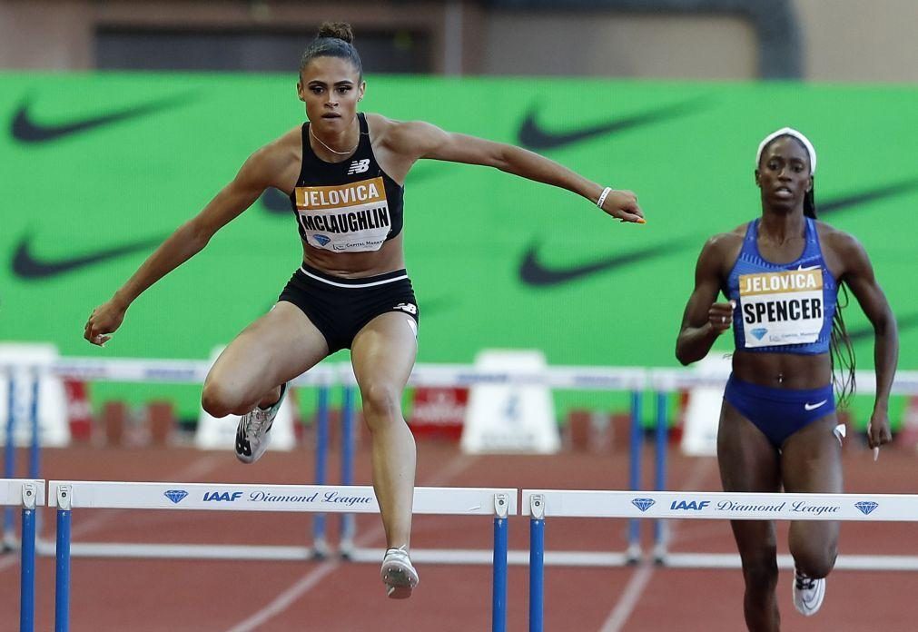 Norte-americana Sydney McLaughlin bate recorde do mundo dos 400 metros barreiras