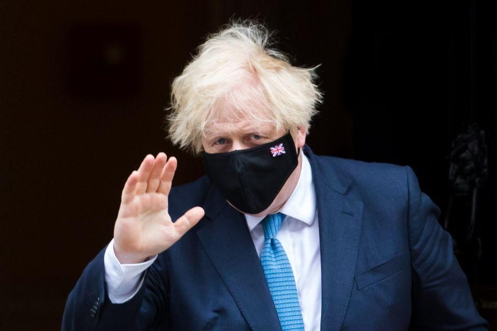 Boris Johnson recebe inquérito sobre festas durante pandemia