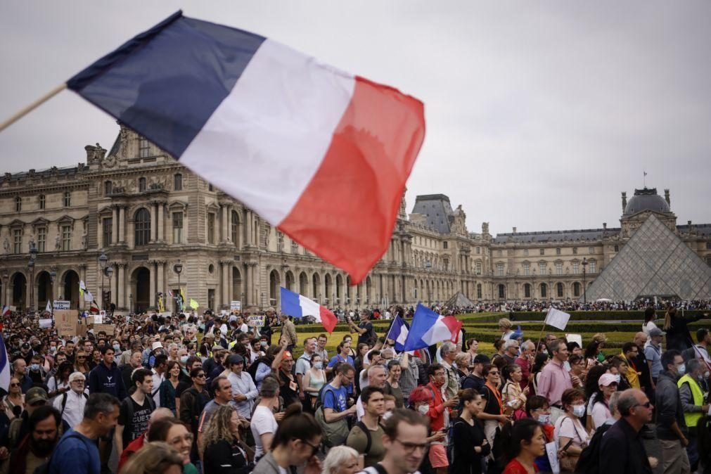 Covid-19: Novos casos diários em França disparam para 18 mil