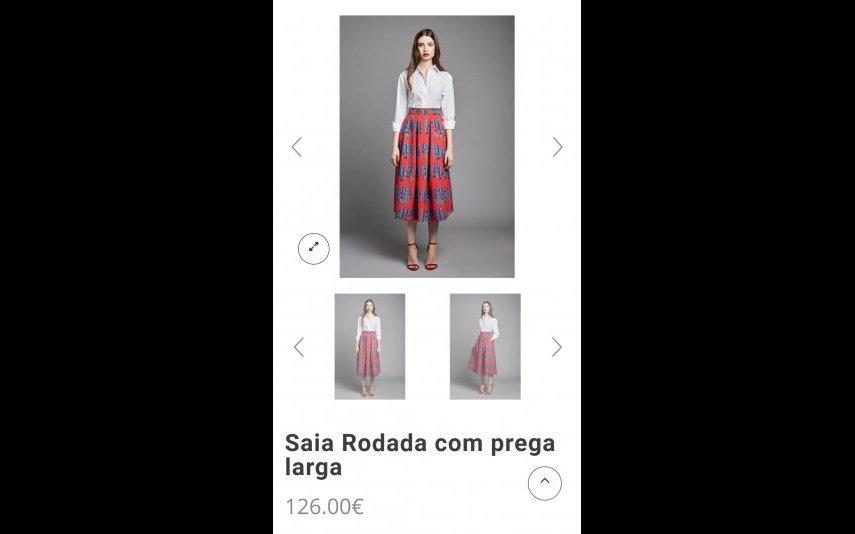 Tânia Ribas De Oliveira Usa saia rodada com peixes estampados e causa furor. Saiba onde comprar