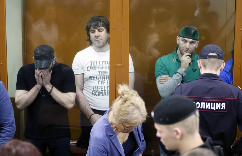 Cinco homens condenados a 20 anos pela morte do opositor russo Boris Nemtsov