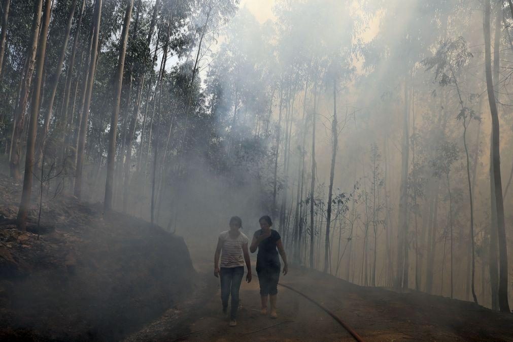 Detido em Águeda suposto incendiário retido por populares