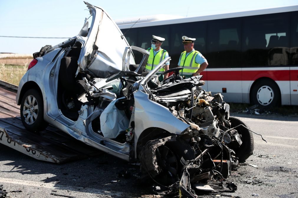 Sinistralidade rodoviária agravou-se em agosto com aumento de mortos e acidentes