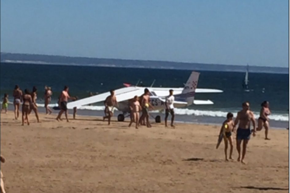 Veja aqui em direto imagens do local do acidente na Caparica