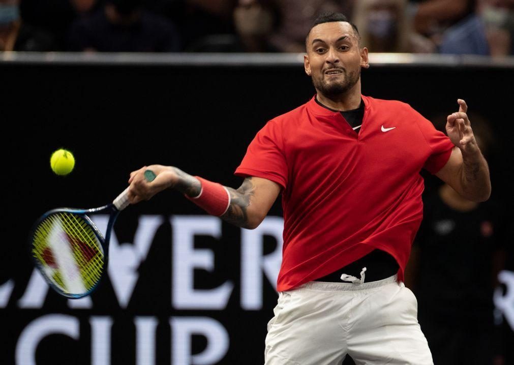 Covid-19: Tenista australiano Nick Kyrgios renuncia a Sydney após teste positivo