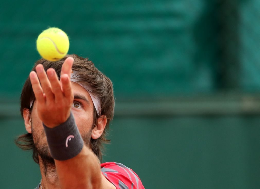 Gastão Elias nos oitavos de final do torneio de Floridablanca