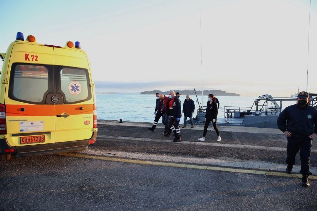 Incêndio em transatlântico no mar Jónico, 237 passageiros a salvo