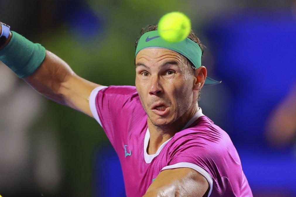 Nadal volta a bater Medvedev e está na final do torneio de ténis de Acapulco