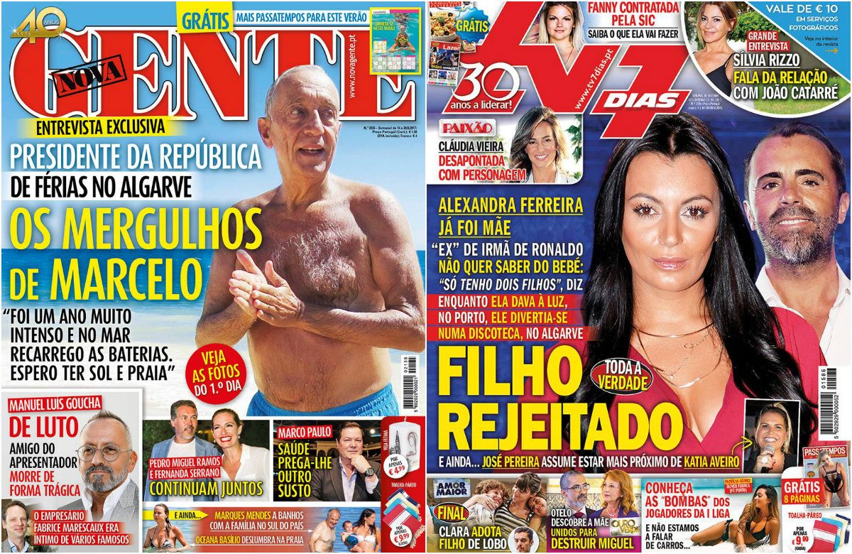 Nova Gente e TV7 Dias nomeadas para prémios Meios & Publicidade