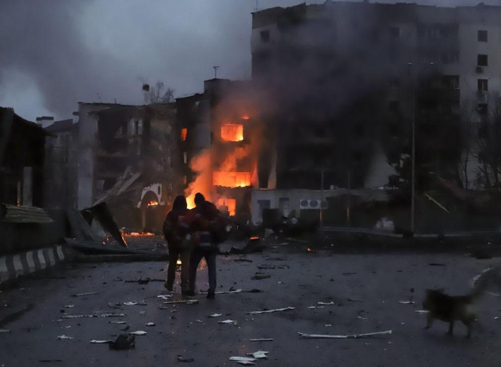 Ucrânia: Bombardeamentos em Tcherniguiv fazem 47 mortes