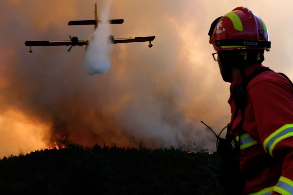 112 deslocados devido ao fogo de Vila de Rei